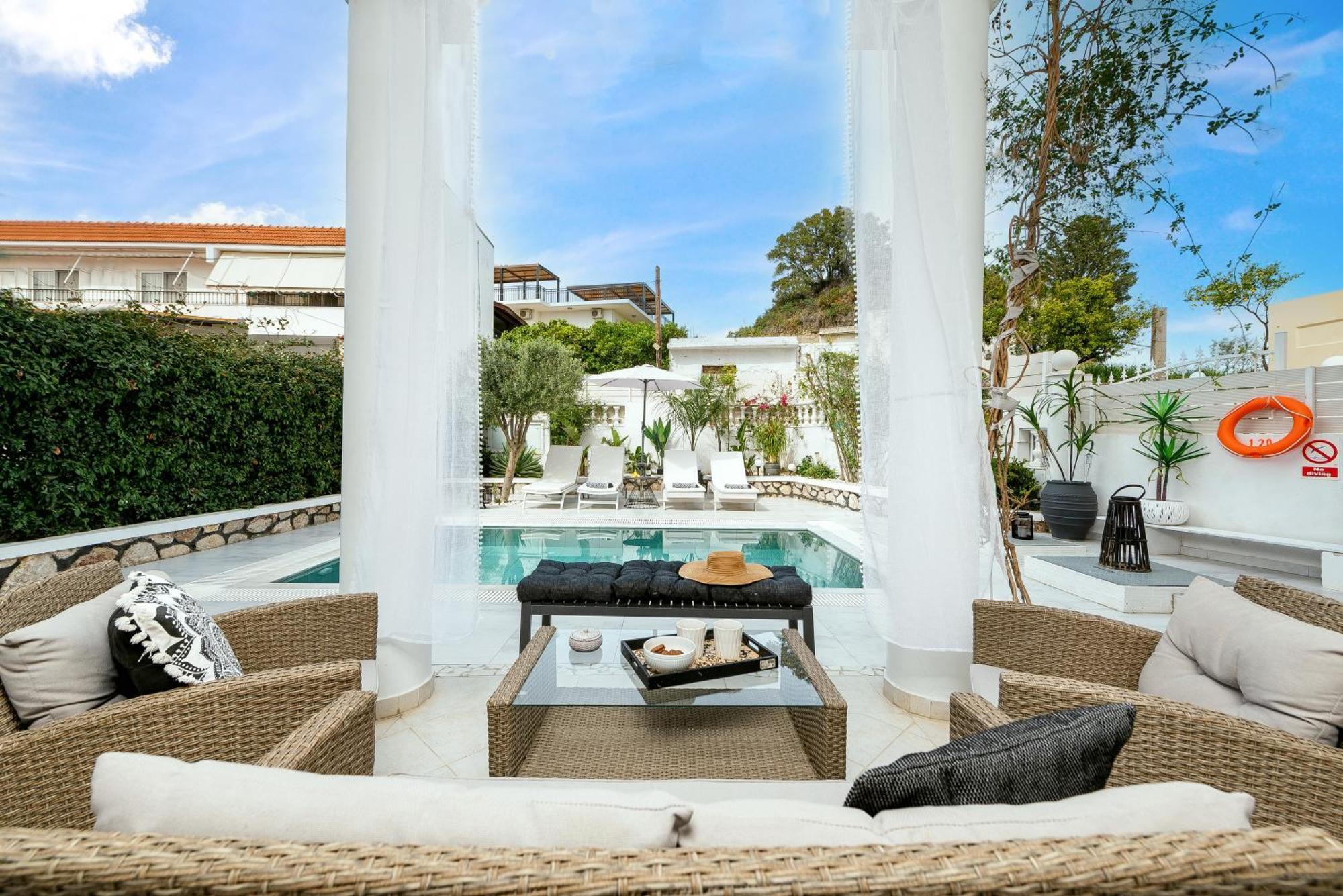 Вилла Mikaela'S Pool House Афанту Экстерьер фото