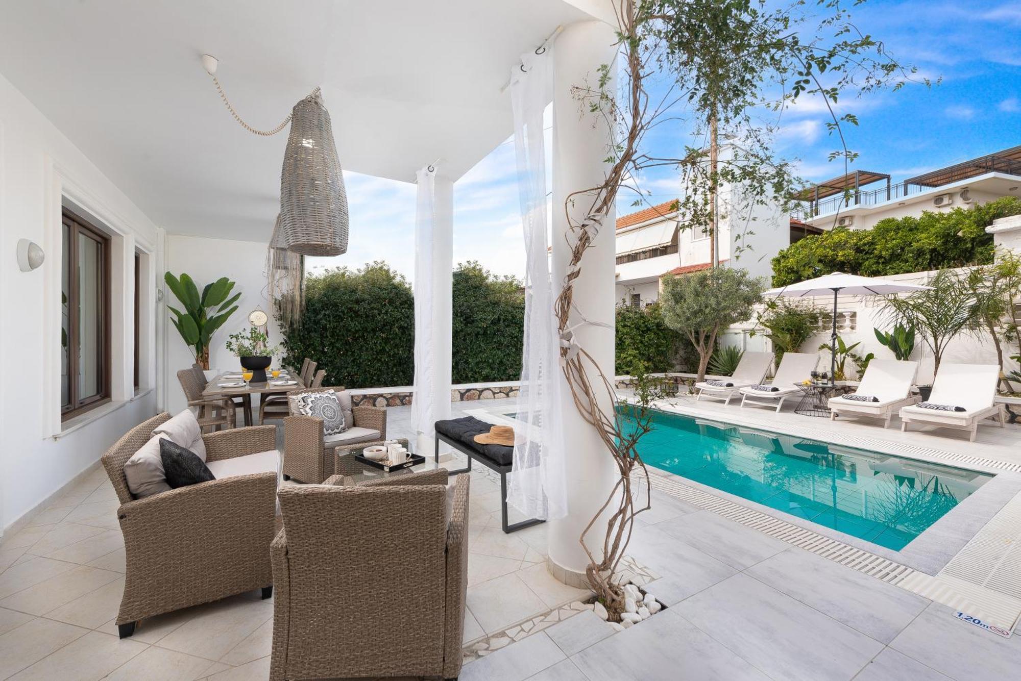 Вилла Mikaela'S Pool House Афанту Экстерьер фото